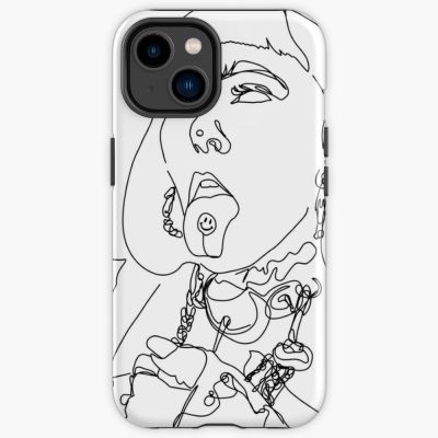 Ashnikko Line Drawing Iphone Case Official Ashnikko Merch