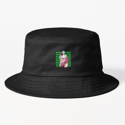 Ashnikko T-Shirt (Pink,Green) Premium Bucket Hat Official Ashnikko Merch