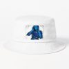 Ashnikko Blue Devil Clear Background Bucket Hat Official Ashnikko Merch