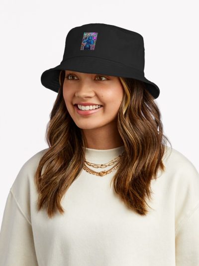 Ashnikko Blue Devil  Classic Bucket Hat Official Ashnikko Merch