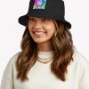 Ashnikko Fan Art - Rainbow Demidevil Bucket Hat Official Ashnikko Merch