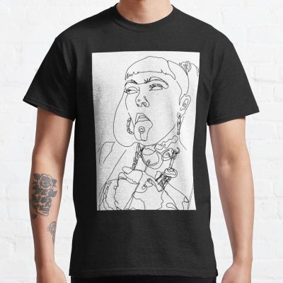 Ashnikko Line Drawing T-Shirt Official Ashnikko Merch