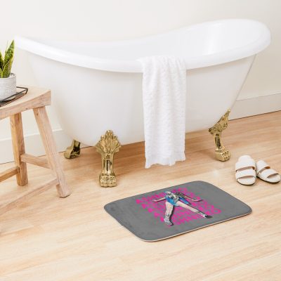 Ashnikko (Pink,Blue) Classic Bath Mat Official Ashnikko Merch