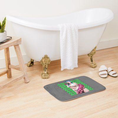 Ashnikko (Pink,Green) Premium Bath Mat Official Ashnikko Merch