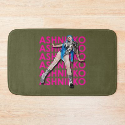 Ashnikko (Pink,Blue) Classic Bath Mat Official Ashnikko Merch