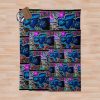 Ashnikko Blue Devil  Classic Throw Blanket Official Ashnikko Merch