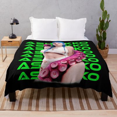 Ashnikko - Ashnikko Anime Bunny - Ashnikko Lover Throw Blanket Official Ashnikko Merch