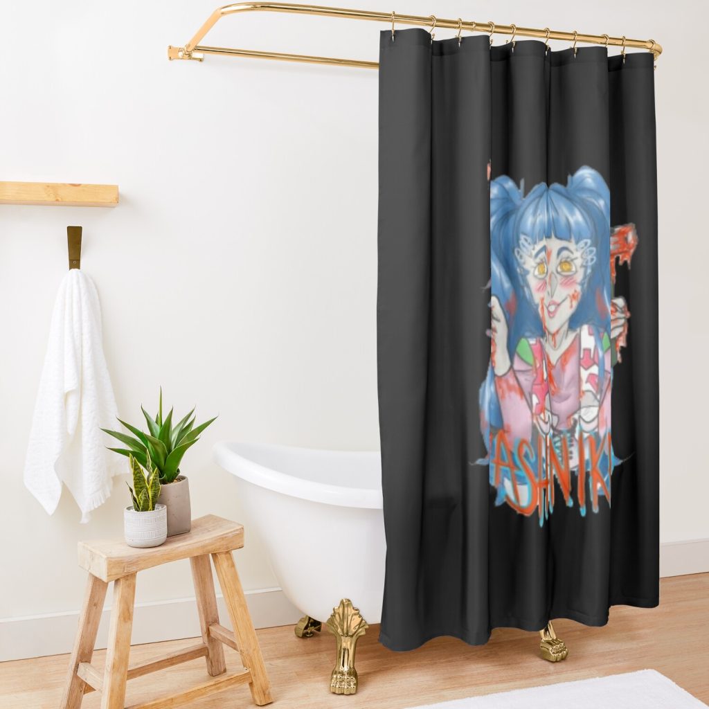 *Exclusive* Best Selling Ashnikko Shower Curtain Official Ashnikko Merch