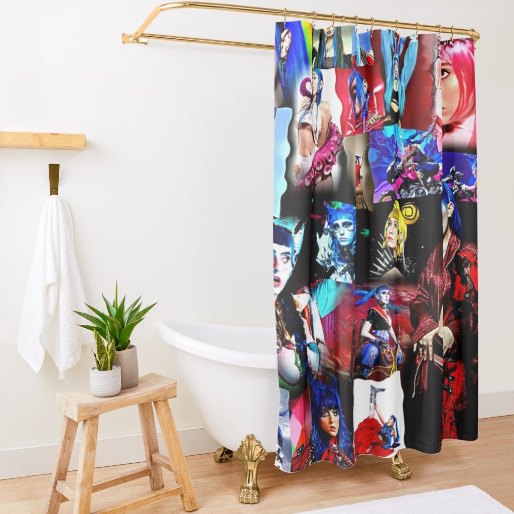 Ashnikko Shower Curtain Official Ashnikko Merch