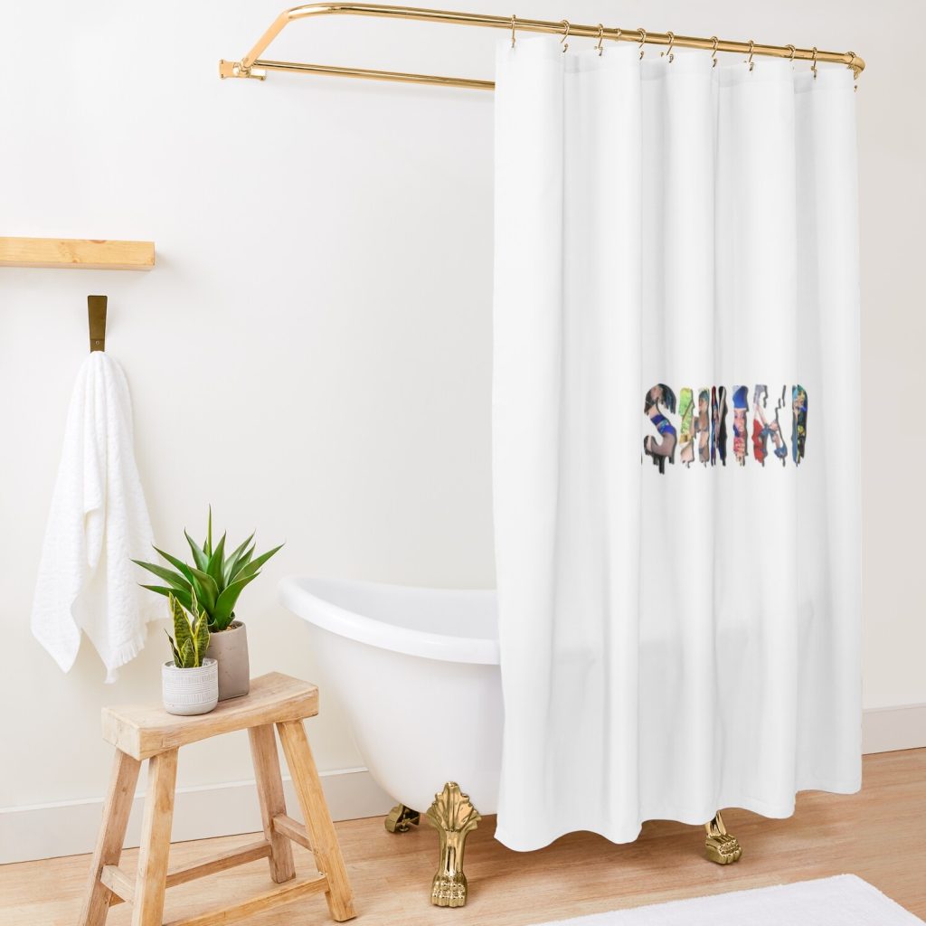 Ashnikko Shower Curtain Official Ashnikko Merch