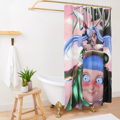 Ashnikko Demidevil 2021 Masjuli Shower Curtain Official Ashnikko Merch