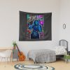 Ashnikko Blue Devil Tapestry Official Ashnikko Merch